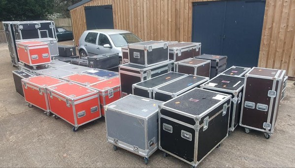 180x Selection of Flight Cases -  All Types, Sizes and Shapes - Midlands 14