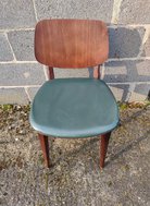 Secondhand 28x Oak Lacquered Dining Chairs For Sale