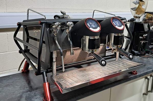 Secondhand Used Sanremo 2 Group Coffee Machine For Sale