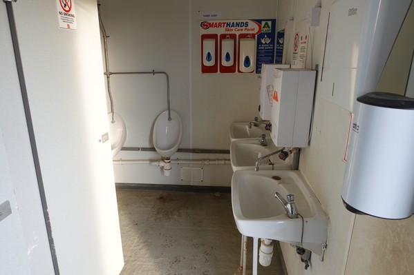Secondhand Used 16' x 9' Anti Vandal Toilet Block For Sale