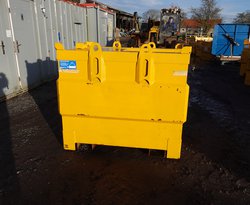 Secondhand Used Western 1000L Bunded Steel Fuel Tank For Sale
