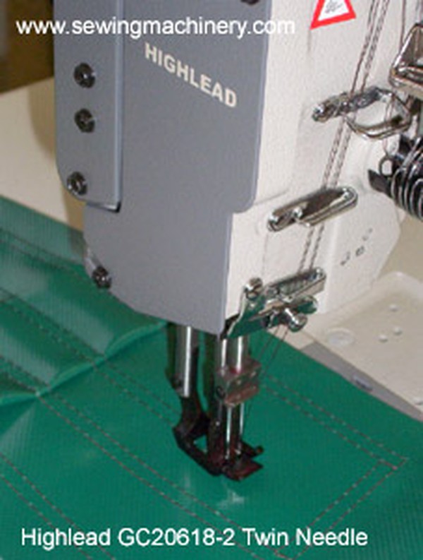 Bottom feed heavy duty industrial sewing machine