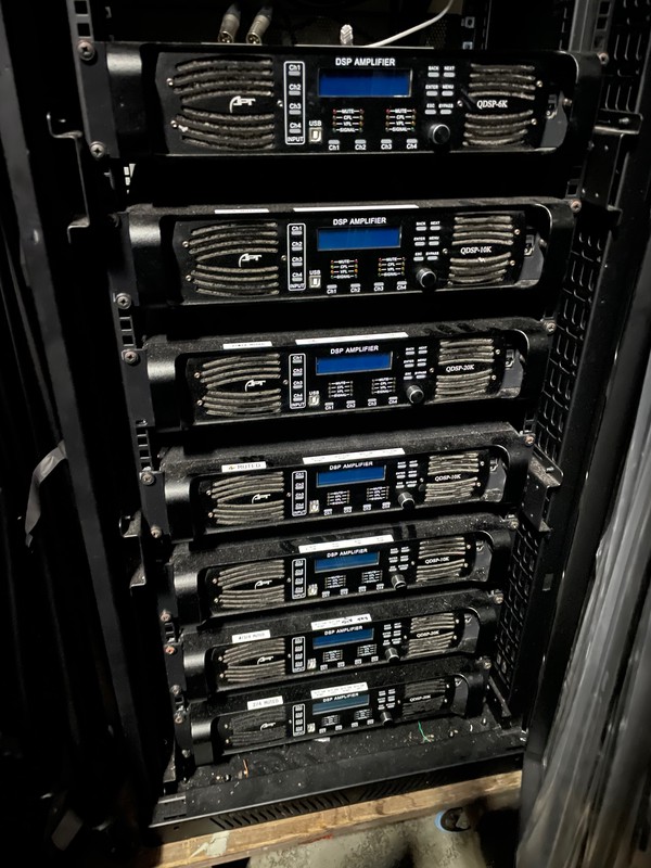 ACT PA system rack