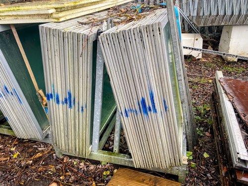 Walter / Walu Glass Solid Side Panels 2.2m Walter / Walu Glass Solid Side Panels 2.2m