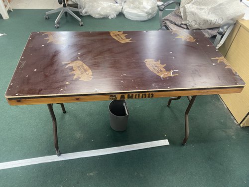 4ft Trestle table for sale 4ft Trestle table for sale