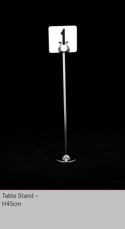 Secondhand 30x Stainless Steel Table Stand For Sale