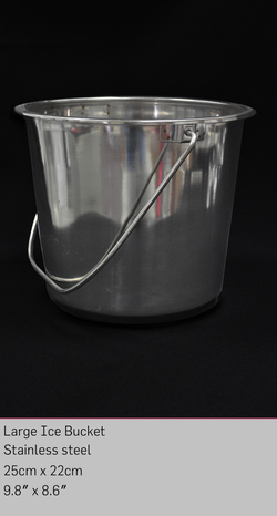 6x Stainless Steel Ice Bucket For Sale