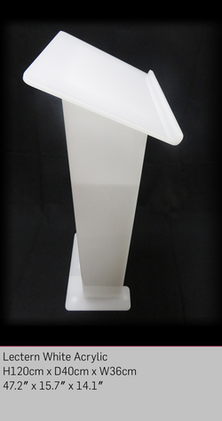 Acrylic Lectern For Sale