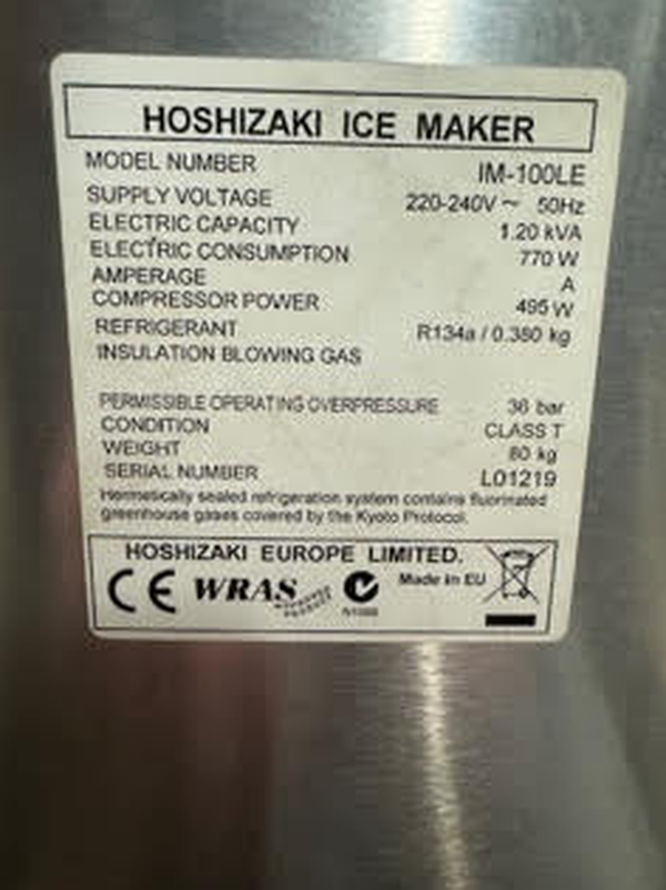 Hoshizaki 100 IM-100LE Ice Machine For Sale