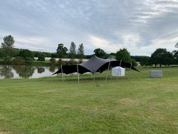 Black stretch tent for sale