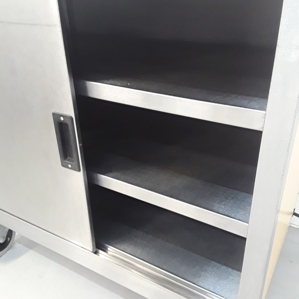 Secondhand Moffat Hot Cupboard Serving Trolley