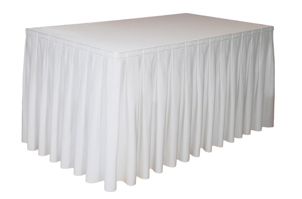 New Unused Cut To Size Table Skirting For Sale