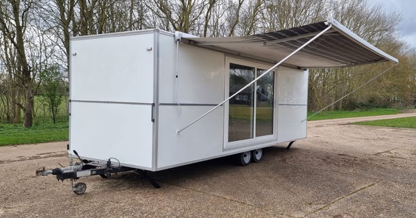 Used 7m Exhibition Trailer For Sale