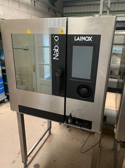 Secondhand Lainox 7 Grid Electric Combi Oven For Sale
