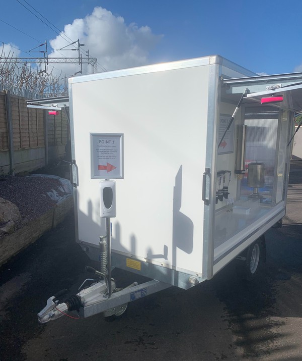 Secondhand Self Service Hot Drink Catering Trailer