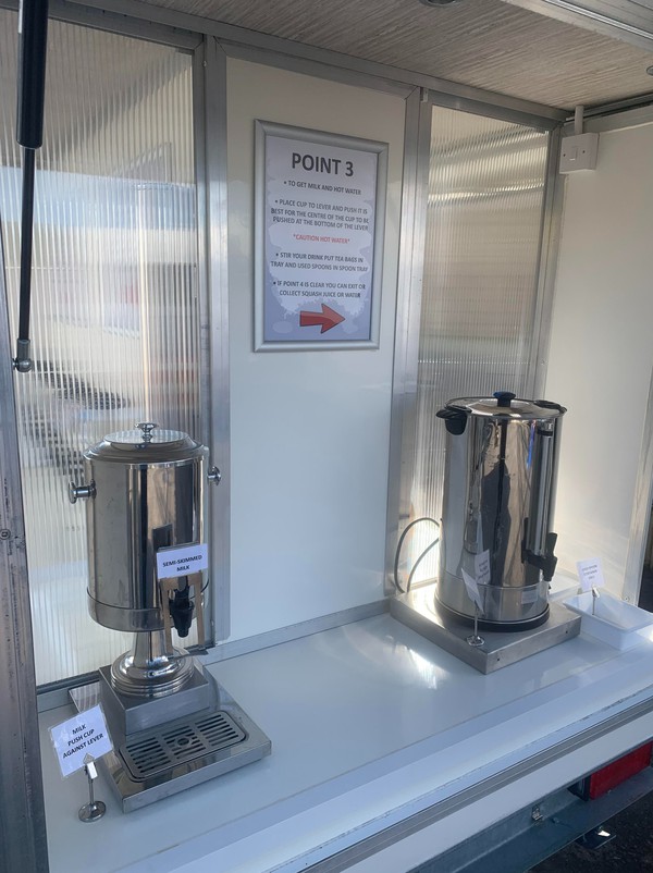 Self Service Hot Drink Catering Trailer For Sale