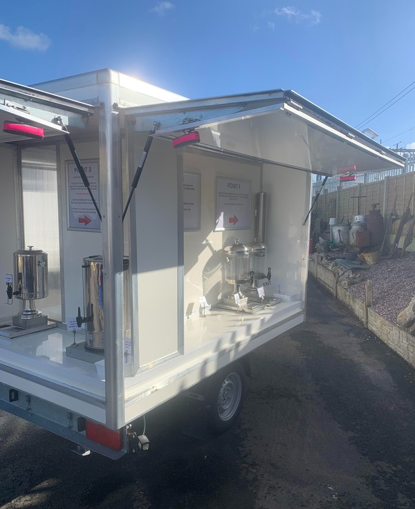 Used Self Service Hot Drink Catering Trailer For Sale