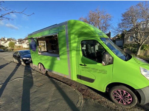 Snack van for scotland shops