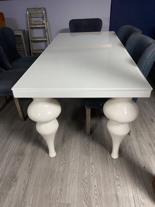 White Dining Table White Dining Table