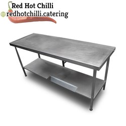 1.85m Stainless Steel Table  (Ref: 1672) - Warrington, Cheshire