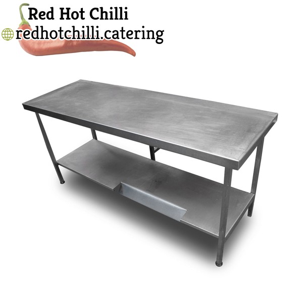 1.85m Stainless Steel Table  (Ref: 1672) - Warrington, Cheshire