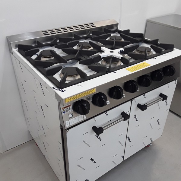 Buffalo 6 Burner Range Cooker Oven CT253