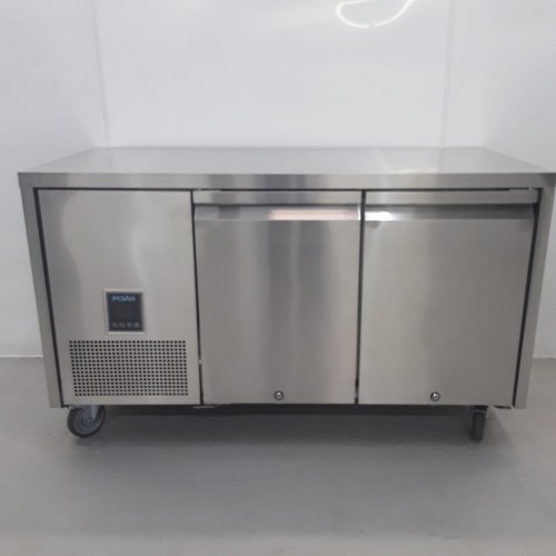 New B Grade Polar Double Stainless Bench Fridge UA005 For Sale New B Grade Polar Double Stainless Bench Fridge UA005 For Sale