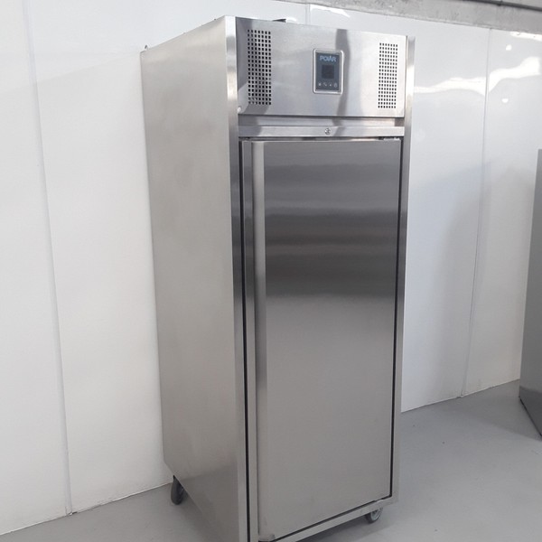 New B Grade Polar Single Upright Stainless Freezer 550 Litre UA002
