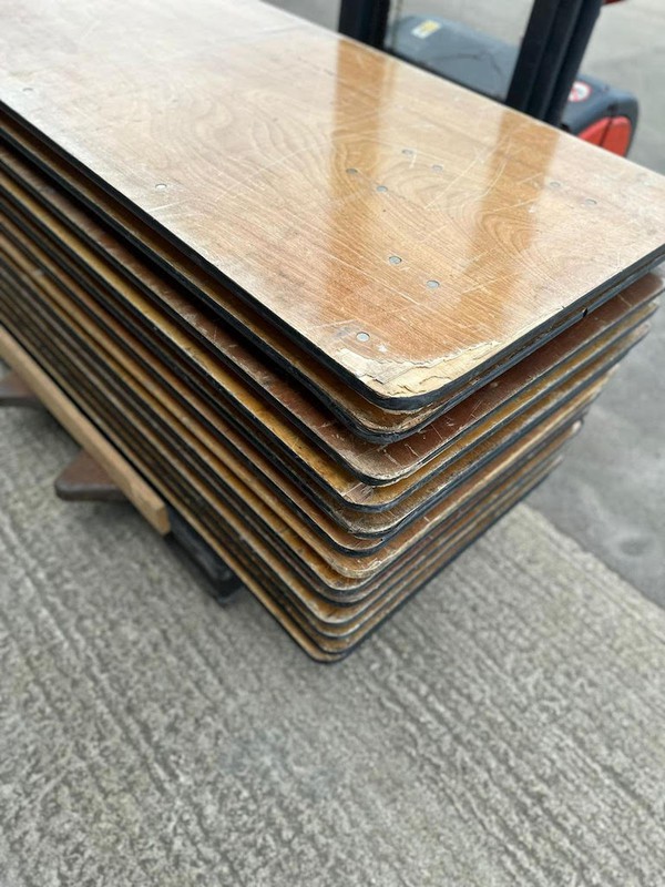 Plywood Folding Table