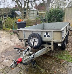 Secondhand Ifor Williams LT85 Trailer With Sides For Sale
