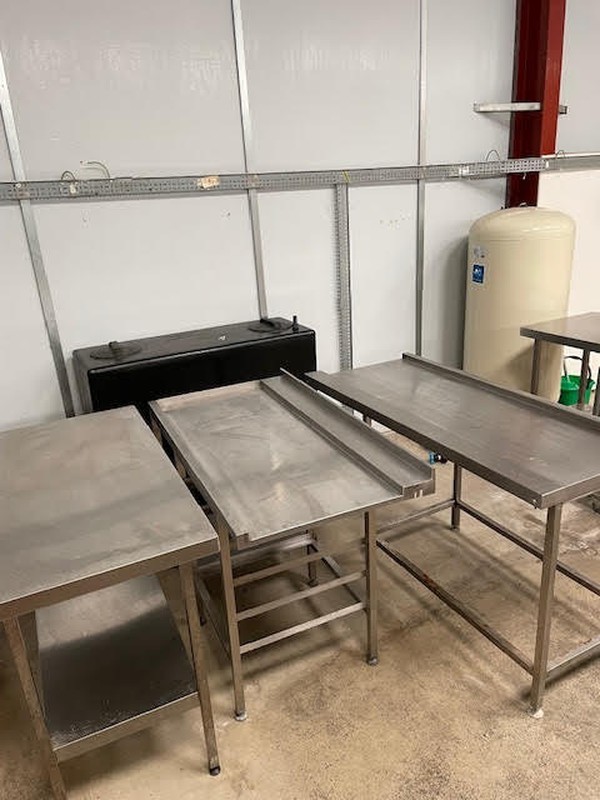 Stainless steel Prep tables for sale