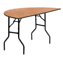 Round Half moon tables 5Ft