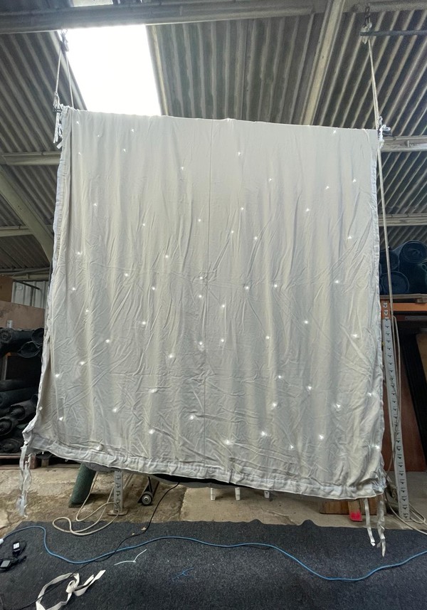 Secondhand 2x 6m x 3m Ivory Starlight Roof With Ivory Gable For Sale