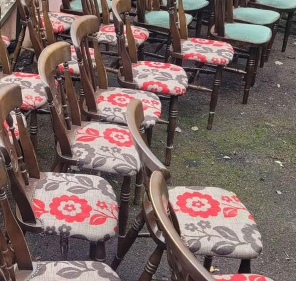 Traditional Wooden Pub Chairs for sale