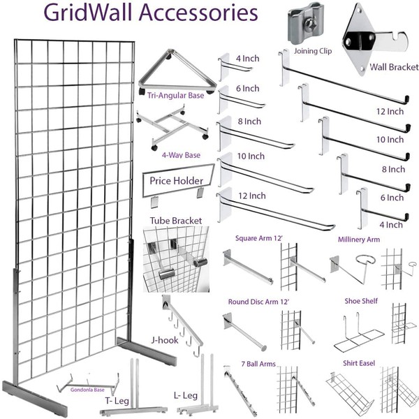 Gridwall accessories