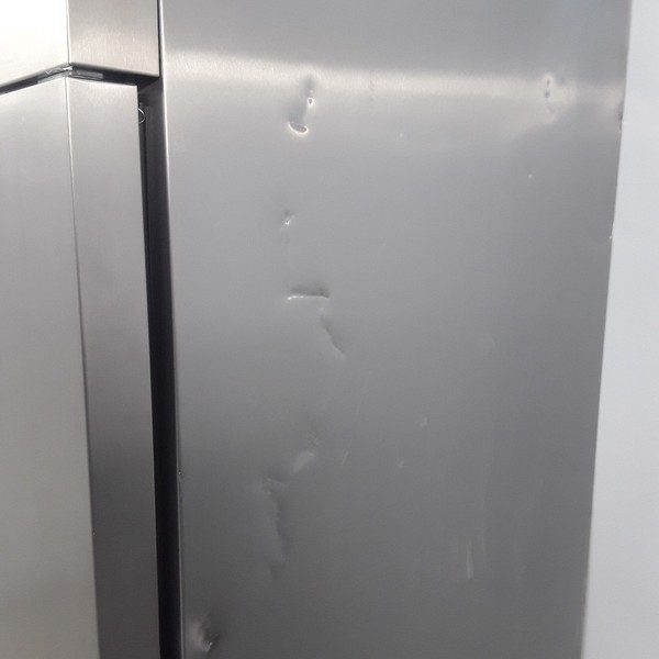 Stainless steel fridge
