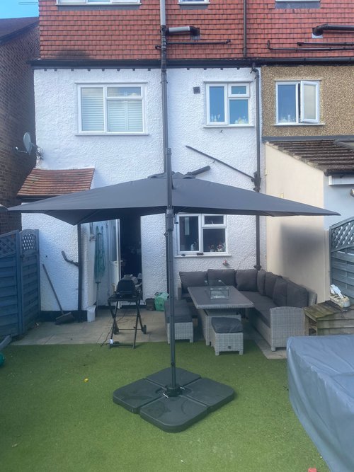 Nova Galaxy 4m x 3m  Cantilever Parasol Nova Galaxy 4m x 3m  Cantilever Parasol