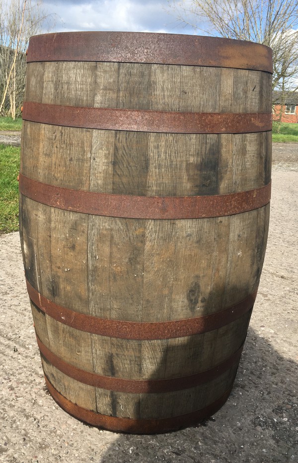 4x Oak Whiskey Barrels For Sale