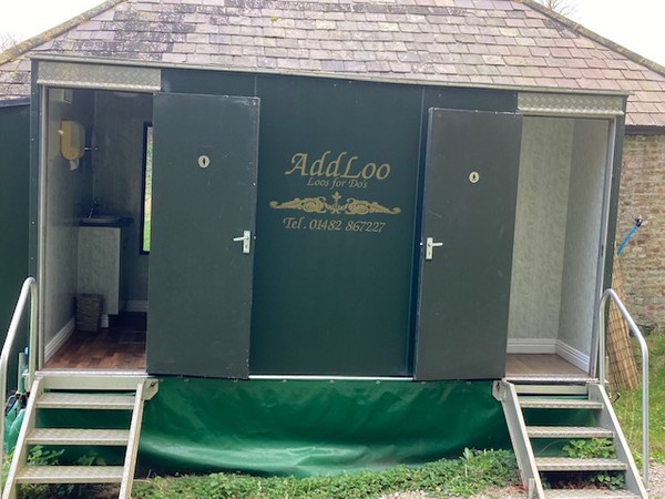 Small toilet trailer for sale