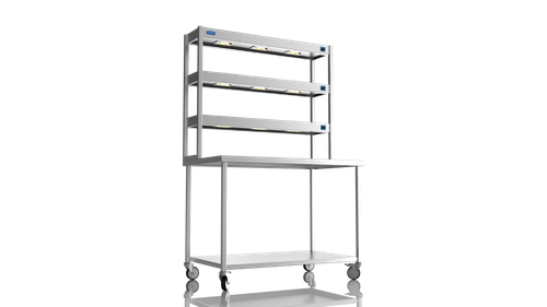 New Unused Centre Bench 1200 3 Tier Heated Gantry For Sale New Unused Centre Bench 1200 3 Tier Heated Gantry For Sale