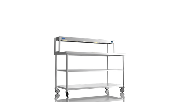 New Unused Centre Bench 1500 1 Tier Heated Gantry Mid Shelf For Sale