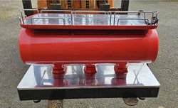 Red Sibilla 3 group coffee machine