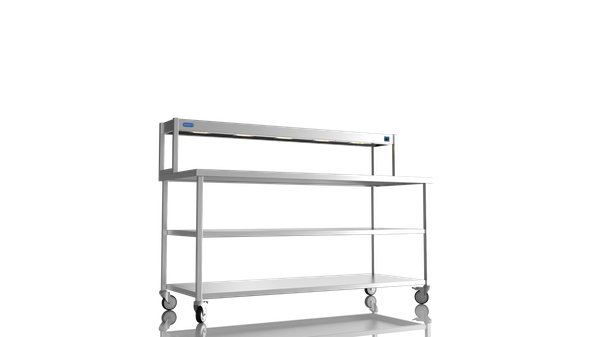 Centre Bench 1800 1 Tier Heated Gantry Mid Shelf For Sale