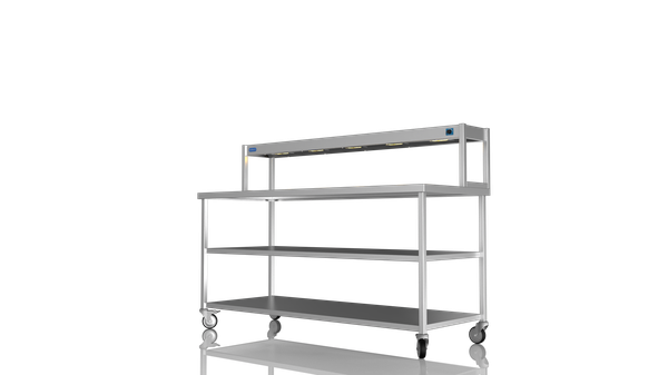 Unused Centre Bench 1800 1 Tier Heated Gantry Mid Shelf For Sale