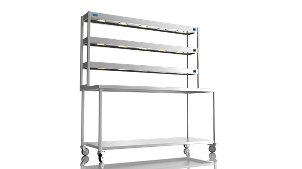 New Unused Centre Bench 1800 3 Tier Heated Gantry For Sale