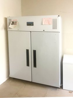 Double upright fridge for sale