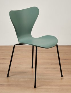 30x Green Stacking Cafe Chairs