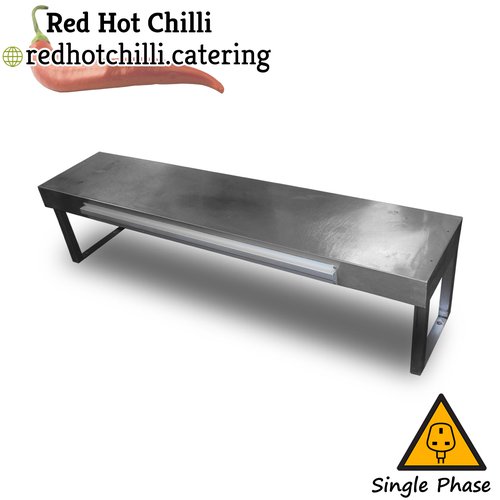 1.35m Stainless Steel Single Heated Gantry  (Ref: 1654) 1.35m Stainless Steel Single Heated Gantry  (Ref: 1654)