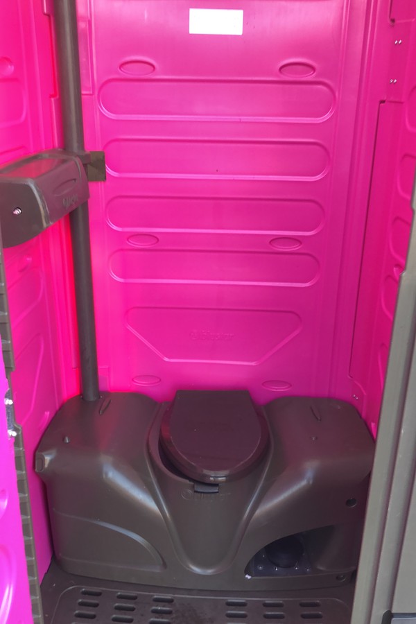 Secondhand RapidLoo Units in Pink