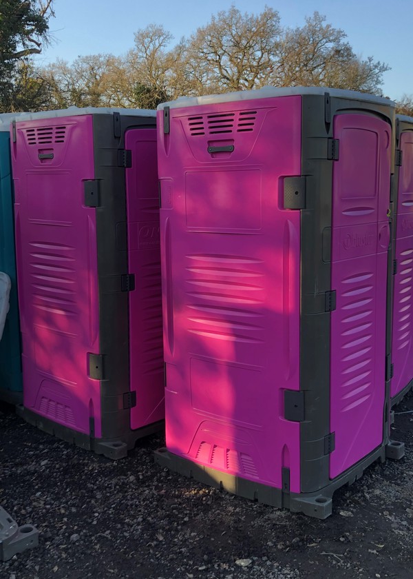 Secondhand RapidLoo Units in Pink For Sale